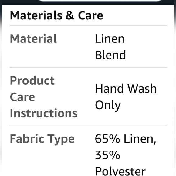 NWT LINEN BLEND TOP - Picture 8 of 12